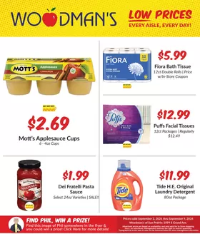 Woodman's catalogue | New offers to discover | 2026-09-03T00:00:00.000Z - 2026-09-09T00:00:00.000Z