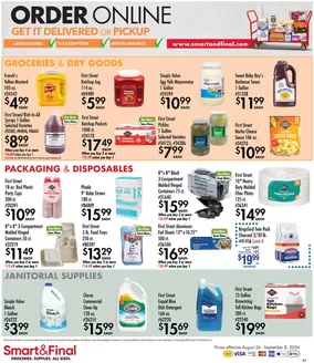 Smart & Final catalogue in Heber CA | Exclusive deals and bargains | 2026-09-04T00:00:00.000Z - 2026-09-08T00:00:00.000Z