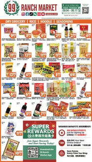 99 Ranch catalogue in Davis CA | 99 ranch Dry Grocery | Rice | Noodle | Seasoning | 2026-09-04T00:00:00.000Z - 2026-09-17T00:00:00.000Z
