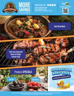 Commissary catalogue | Current deals and offers | 2026-09-07T00:00:00.000Z - 2026-09-20T00:00:00.000Z