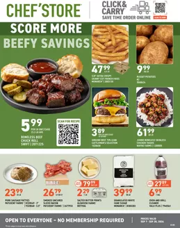 Chef'Store catalogue | Chef'Store weekly ad | 2026-09-07T00:00:00.000Z - 2026-09-20T00:00:00.000Z