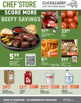 Chef'Store catalogue in Mount Pleasant SC | Current special promotions | 2026-09-07T00:00:00.000Z - 2026-09-20T00:00:00.000Z