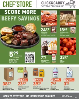 Chef'Store catalogue in Coeur D Alene ID | Our best deals for you | 2026-09-07T00:00:00.000Z - 2026-09-20T00:00:00.000Z