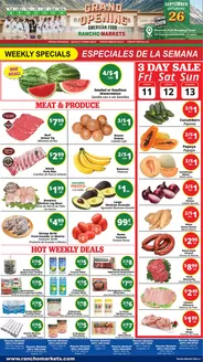Rancho Markets catalogue | Rancho Markets weekly ad | 2026-09-08T00:00:00.000Z - 2026-09-14T00:00:00.000Z
