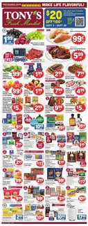 Tony's Fresh Market catalogue in Lisle IL | Weekly Ad | 2026-09-09T00:00:00.000Z - 2026-09-15T00:00:00.000Z