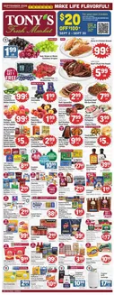 Tony's Fresh Market catalogue in Berwyn IL | Weekly Ad | 2026-09-09T00:00:00.000Z - 2026-09-15T00:00:00.000Z