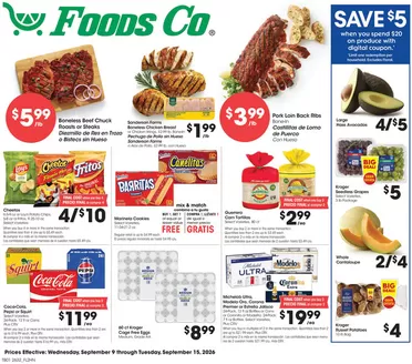 Foods Co catalogue | Weekly Ad | 2026-09-09T00:00:00.000Z - 2026-09-15T00:00:00.000Z