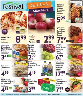 Festival Foods catalogue | Festival Foods weekly ad | 2026-09-09T00:00:00.000Z - 2026-09-15T00:00:00.000Z