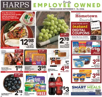 Harp's Market catalogue | Great discounts on selected products | 2026-09-09T00:00:00.000Z - 2026-09-15T00:00:00.000Z