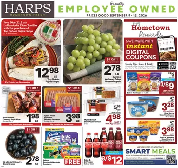 Harp's Market catalogue | Current deals and offers | 2026-09-09T00:00:00.000Z - 2026-09-15T00:00:00.000Z