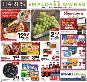 Harp's Market catalogue | Great offer for all customers | 2026-09-09T00:00:00.000Z - 2026-09-15T00:00:00.000Z
