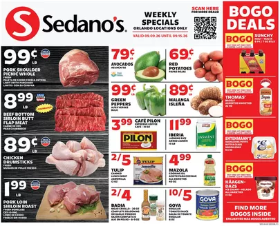 Sedano's catalogue in Winter Springs FL | Special offers for you | 2026-09-09T00:00:00.000Z - 2026-09-15T00:00:00.000Z