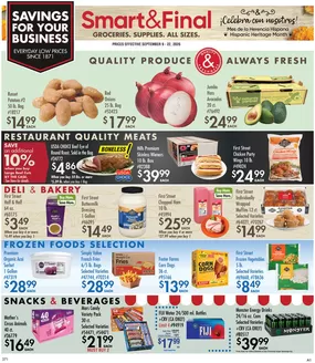 Smart & Final catalogue | Business & Club Savings (09/09/2026 - 09/22/2026) | 2026-09-09T00:00:00.000Z - 2026-09-22T00:00:00.000Z
