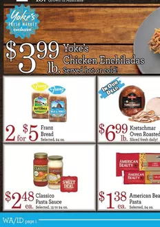 Yoke's Fresh Market  catalogue | Wide range of offers | 2026-09-09T00:00:00.000Z - 2026-09-15T00:00:00.000Z