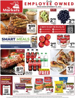 The Markets catalogue | The Markets weekly ad | 2026-09-09T00:00:00.000Z - 2026-09-15T00:00:00.000Z