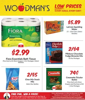 Woodman's catalogue in Algonquin IL | Save now with our deals | 2026-09-10T00:00:00.000Z - 2026-09-16T00:00:00.000Z