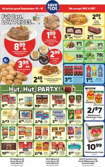 Save a Lot catalogue | Great discounts on selected products | 2026-09-10T00:00:00.000Z - 2026-09-16T00:00:00.000Z