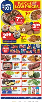 Save a Lot catalogue in West Brownsville-PA | Great offer for bargain hunters | 2026-09-09T00:00:00.000Z - 2026-09-15T00:00:00.000Z