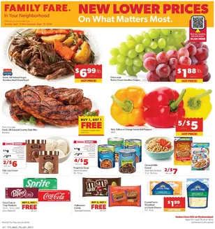 Family Fare catalogue | Discounts and promotions | 2026-09-11T00:00:00.000Z - 2026-09-12T00:00:00.000Z