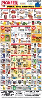 Pioneer Supermarkets catalogue | Save now with our deals | 2026-09-13T00:00:00.000Z - 2026-09-19T00:00:00.000Z