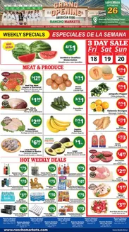 Rancho Markets catalogue | Rancho Markets weekly ad | 2026-09-15T00:00:00.000Z - 2026-09-21T00:00:00.000Z