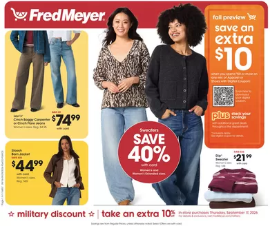 Fred Meyer catalogue | Our best bargains | 2026-09-16T00:00:00.000Z - 2026-09-29T00:00:00.000Z