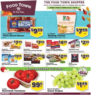 Food Town catalogue in Humble TX | FoodTownInStoreAd | 2026-09-16T00:00:00.000Z - 2026-09-30T00:00:00.000Z