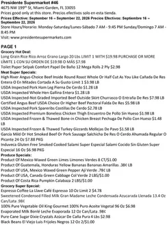 Presidente catalogue in Plantation FL | Special offers for you | 2026-09-16T00:00:00.000Z - 2026-09-22T00:00:00.000Z