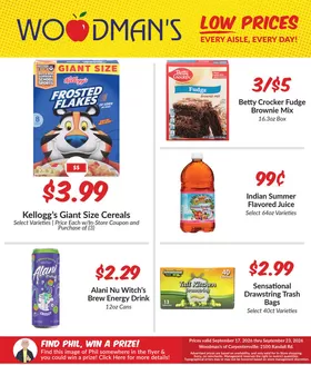 Woodman's catalogue in Island Lake IL | Discover attractive offers | 2026-09-17T00:00:00.000Z - 2026-09-23T00:00:00.000Z
