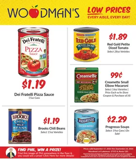 Woodman's catalogue | Top offers for smart savers | 2026-09-17T00:00:00.000Z - 2026-09-23T00:00:00.000Z