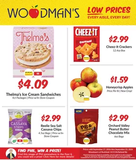 Woodman's catalogue | Discounts and promotions | 2026-09-17T00:00:00.000Z - 2026-09-23T00:00:00.000Z
