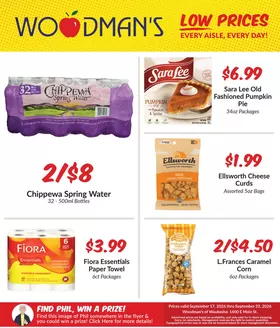Woodman's catalogue | Exclusive bargains | 2026-09-17T00:00:00.000Z - 2026-09-23T00:00:00.000Z