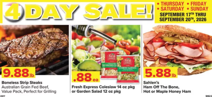 Shop 'n Save catalogue | Shop 'n Save Weekly ad | 2026-09-17T00:00:00.000Z - 2026-09-20T00:00:00.000Z