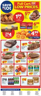 Save a Lot catalogue in Corbin KY | Attractive special offers for everyone | 2026-09-16T00:00:00.000Z - 2026-09-22T00:00:00.000Z