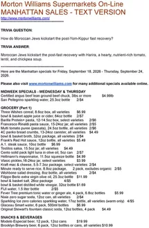 Morton Williams catalogue | Top offers for smart savers | 2026-09-18T00:00:00.000Z - 2026-10-02T00:00:00.000Z