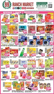 99 Ranch catalogue | 99 ranch Beverages | Snack | Frozen Dessert | 2026-09-18T00:00:00.000Z - 2026-10-01T00:00:00.000Z