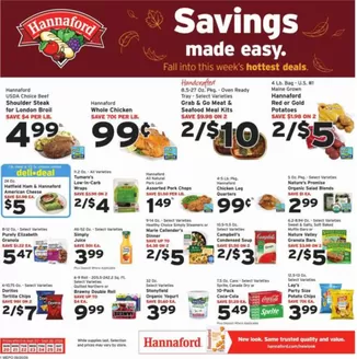Hannaford catalogue | Special offers for you | 2026-09-20T00:00:00.000Z - 2026-09-26T00:00:00.000Z