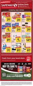 Safeway catalogue in Alexandria VA | Wide range of offers | 2026-09-18T00:00:00.000Z - 2026-09-24T00:00:00.000Z