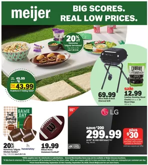 Meijer catalogue | big stores real low prices | 2026-09-23T00:00:00.000Z - 2026-09-29T00:00:00.000Z