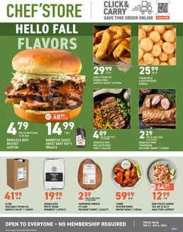Chef'Store catalogue | Chef'Store weekly ad | 2026-09-21T00:00:00.000Z - 2026-10-04T00:00:00.000Z