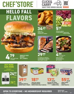Chef'Store catalogue | Exclusive bargains | 2026-09-21T00:00:00.000Z - 2026-10-04T00:00:00.000Z