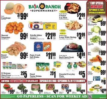 Baja Ranch catalogue | Baja Ranch weekly ad | 2026-09-23T00:00:00.000Z - 2026-09-29T00:00:00.000Z