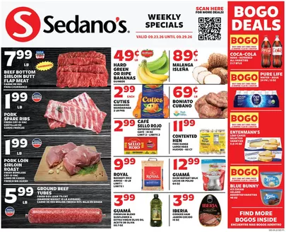 Sedano's catalogue | Sedano's weekly ad | 2026-09-23T00:00:00.000Z - 2026-09-29T00:00:00.000Z