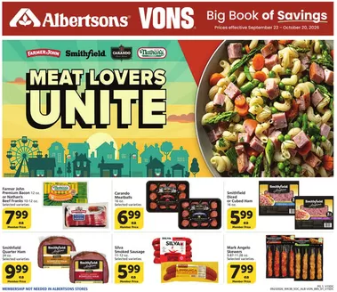 Vons catalogue in La Jolla CA | Vons - SoCal - BBS | 2026-09-23T00:00:00.000Z - 2026-10-20T00:00:00.000Z