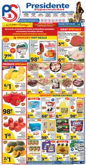 Presidente catalogue | Exclusive bargains | 2026-09-23T00:00:00.000Z - 2026-09-29T00:00:00.000Z