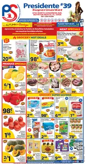Presidente catalogue | Our best bargains | 2026-09-23T00:00:00.000Z - 2026-09-29T00:00:00.000Z