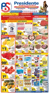 Presidente catalogue | Top deals for all customers | 2026-09-23T00:00:00.000Z - 2026-09-29T00:00:00.000Z