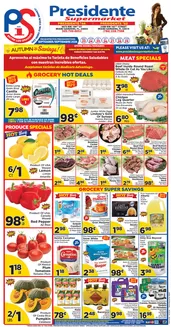 Presidente catalogue | Save now with our deals | 2026-09-23T00:00:00.000Z - 2026-09-29T00:00:00.000Z