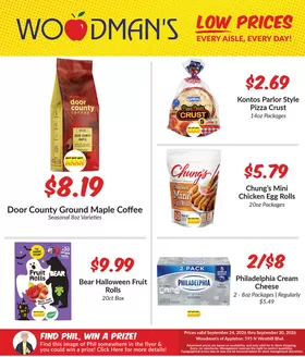 Woodman's catalogue in Grand Chute WI | New offers to discover | 2026-09-24T00:00:00.000Z - 2026-09-30T00:00:00.000Z