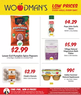 Woodman's catalogue in Bellevue WI | Great offer for bargain hunters | 2026-09-24T00:00:00.000Z - 2026-09-30T00:00:00.000Z